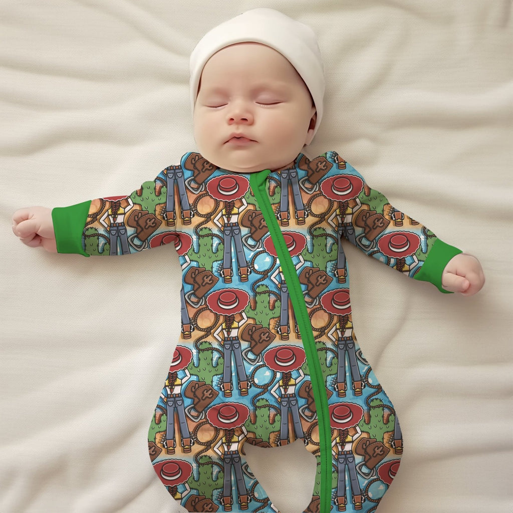 Cowgirl Sleepsuit - Charley's Wild World