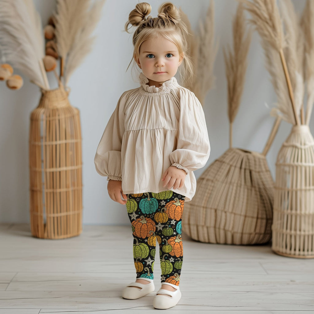 Enchanted Pumpkin Leggings - Charley's Wild World