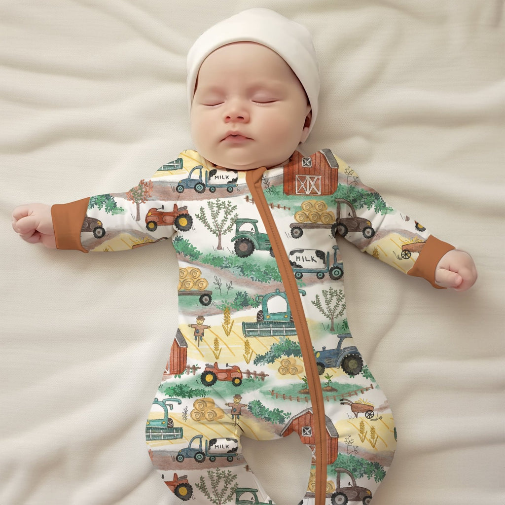 Farmyard Sleepsuit - Charley's Wild World