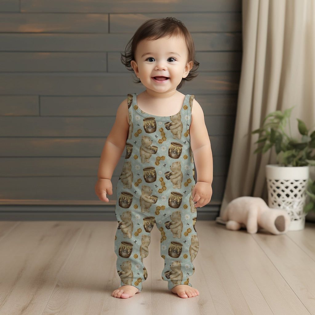 Honey Bear Romper - Charley's Wild World