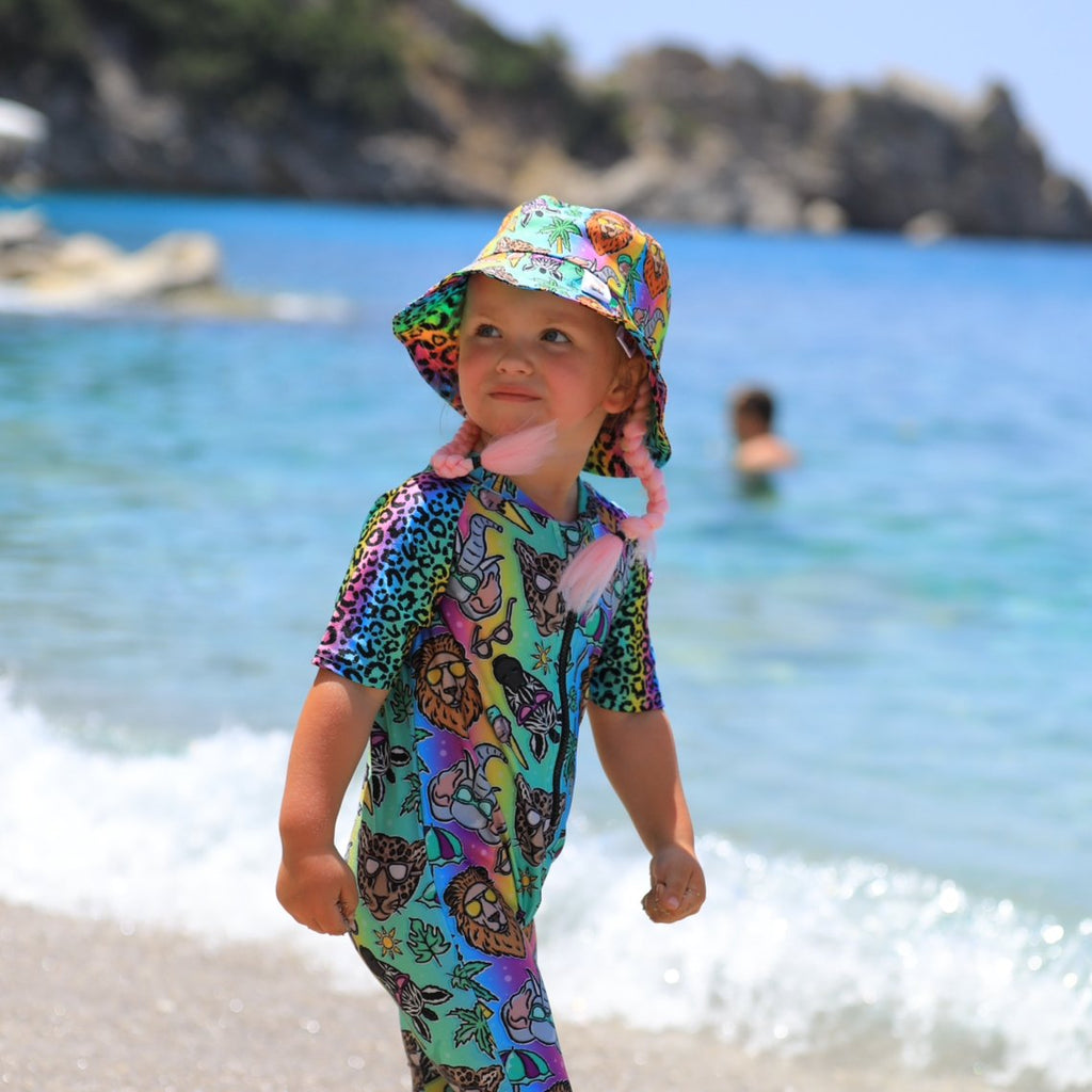 Jungle Beach Reversible Sun Hat - Charley's Wild World