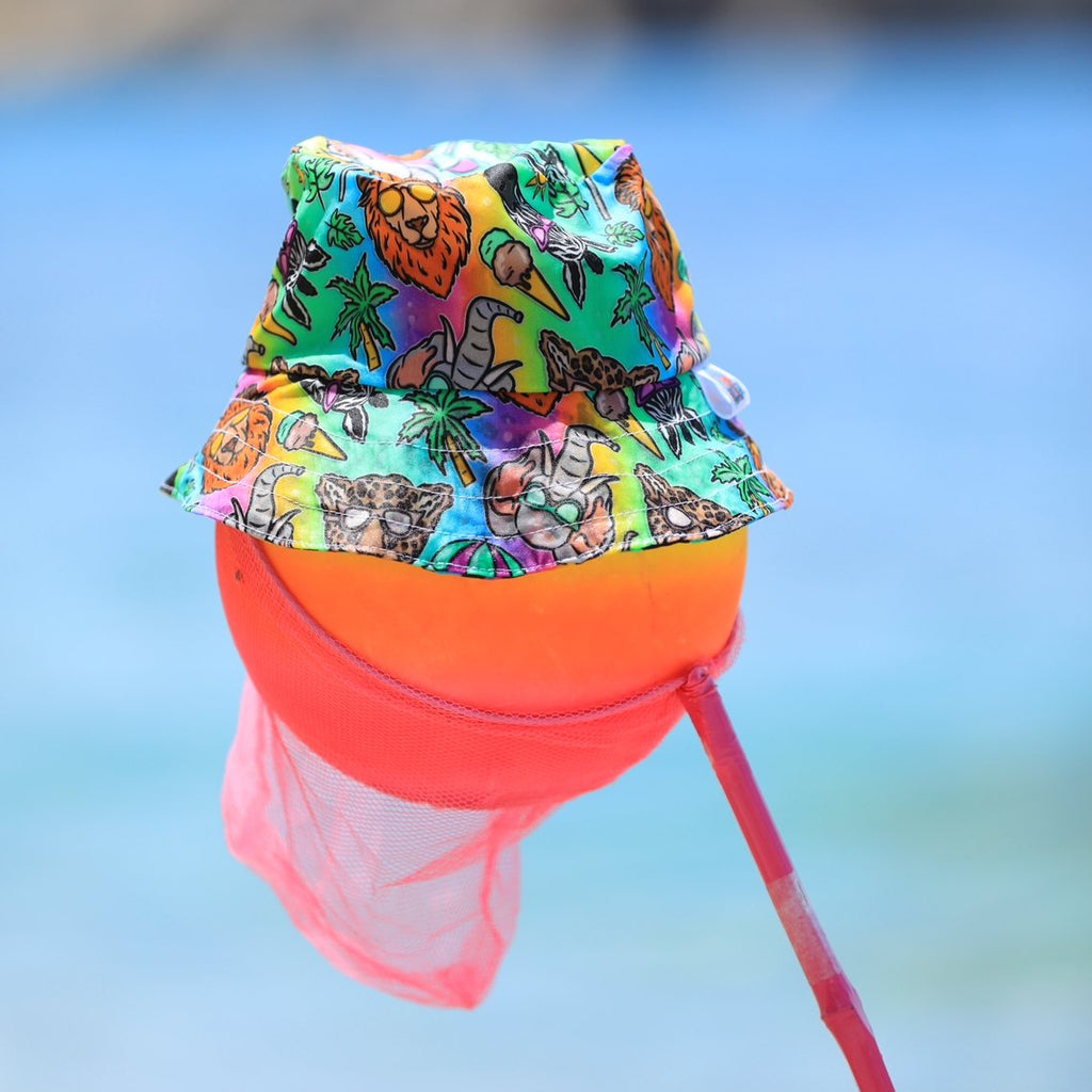 Jungle Beach Reversible Sun Hat - Charley's Wild World