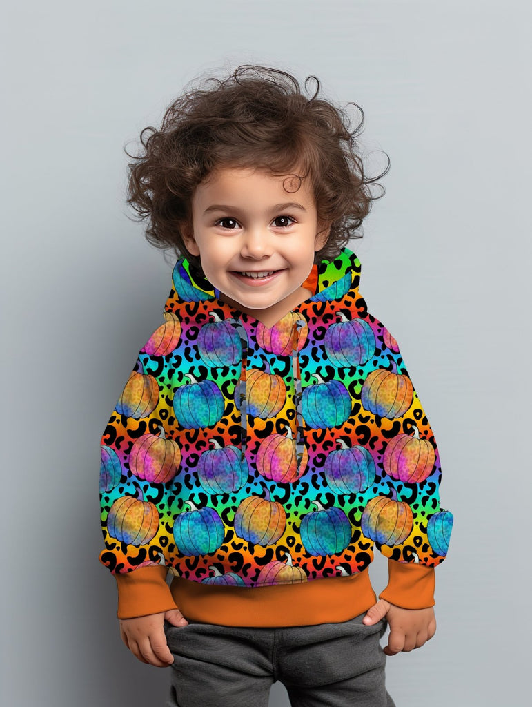 Leopard Pumpkin Hoodie - Charley's Wild World