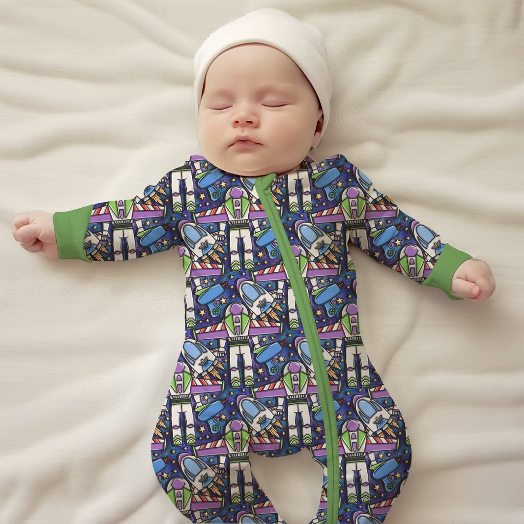 Spaceman Sleepsuit - Charley's Wild World