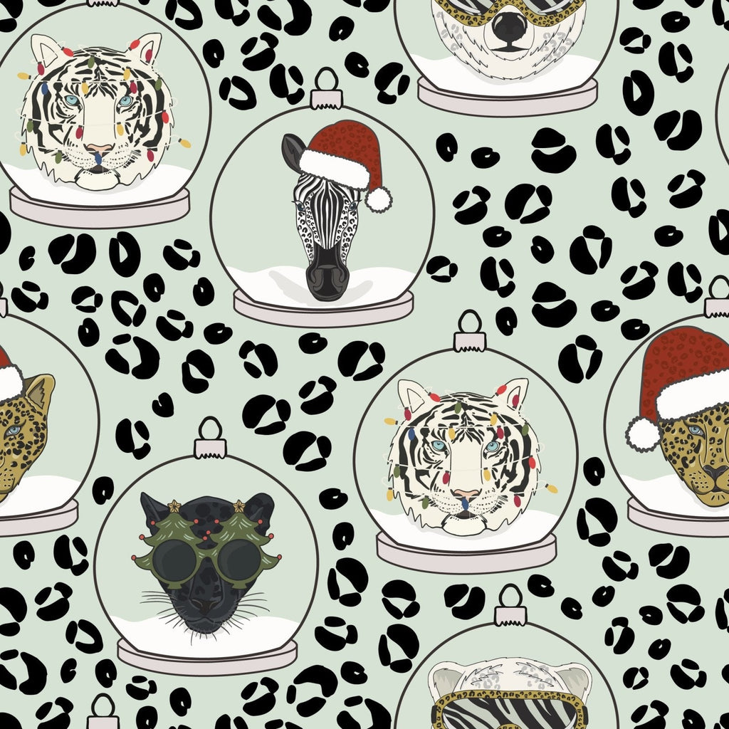 Wild Animal Snow Globes Leggings - CharleysWildWorld