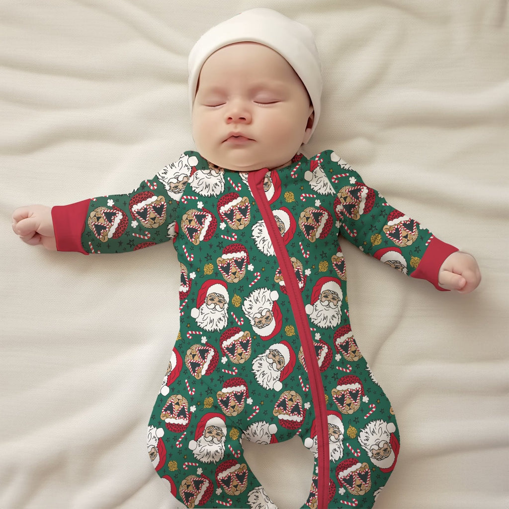 Wild Christmas Sleepsuits - Charley's Wild World