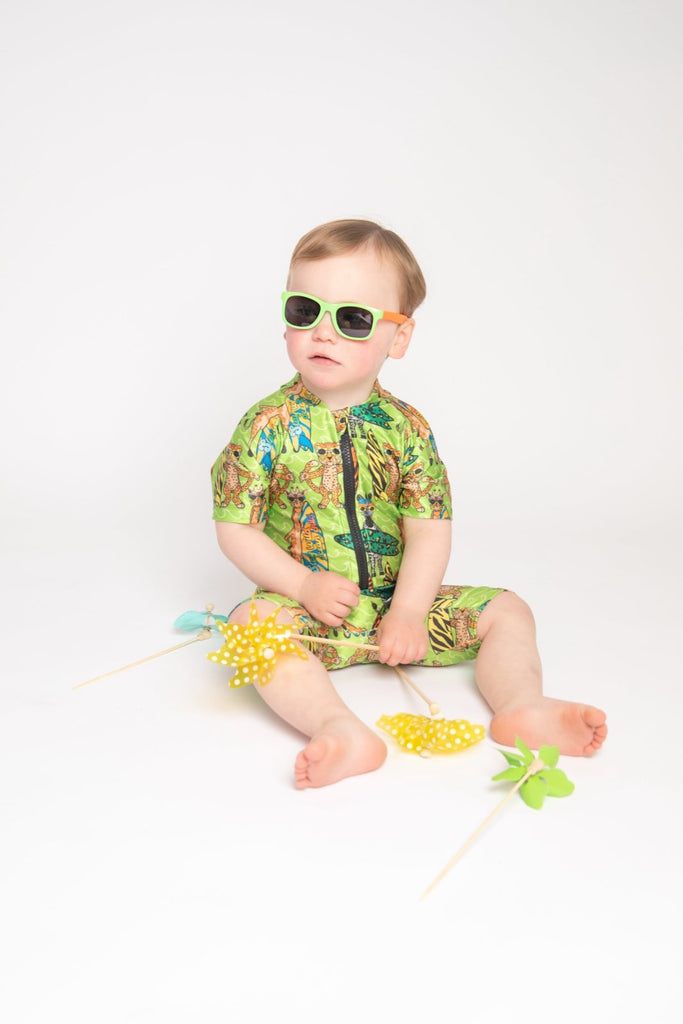 Ocean Child Swimsuit: Green - CharleysWildWorld