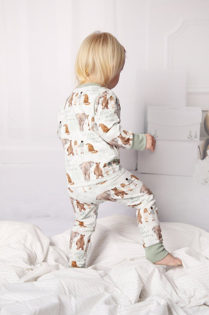 Pyjamas 'Let’s Change This World Together' - CharleysWildWorld